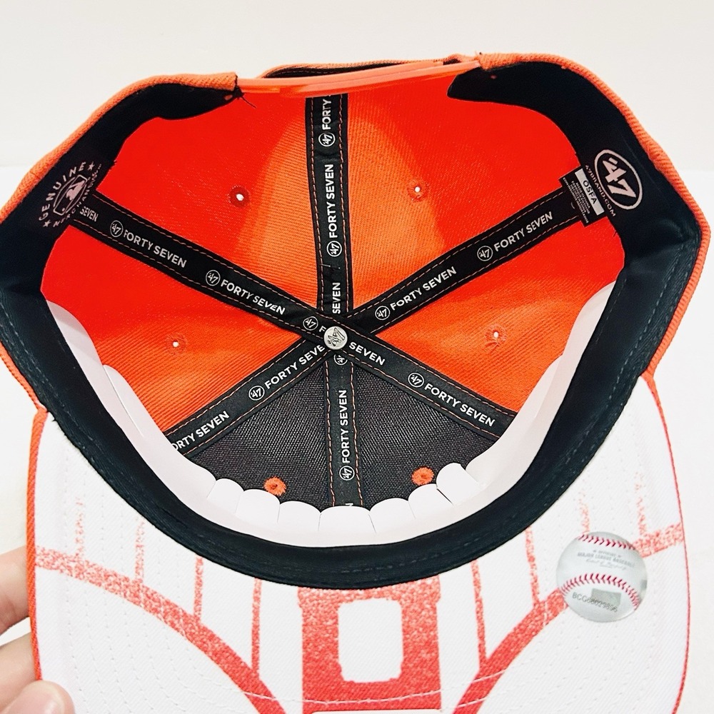 '47 Brand San Francisco Giants City Connect Captain Snapback Hat Cap Adjustable - Picture 6 of 6
